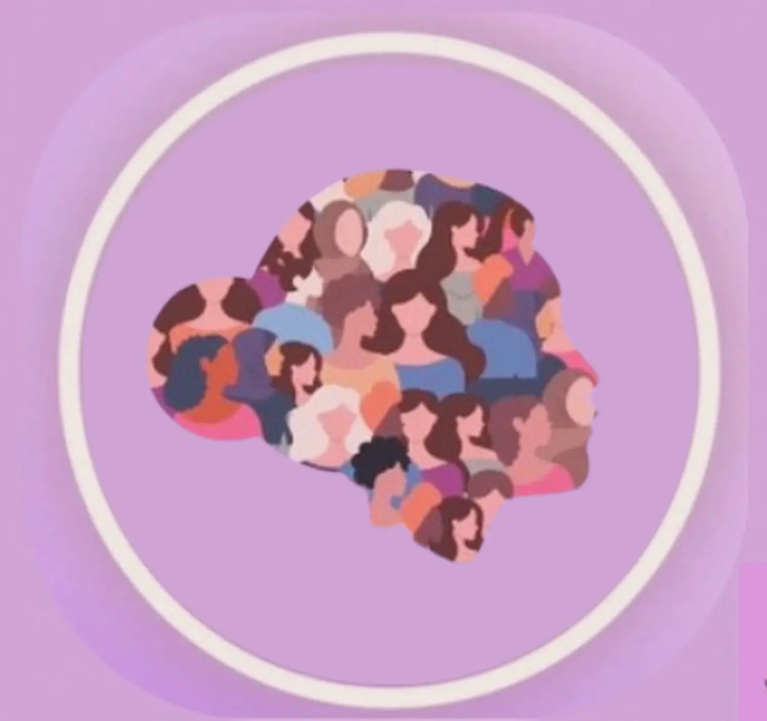 Visualisierung von Frauen im Kopf einer Frau von Herenergy Empowerment Agentur für Frauen